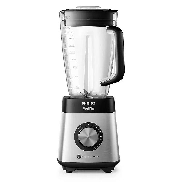 Liquidificador Philips Walita RI2244 Inox 1400W com 12 Velocidades