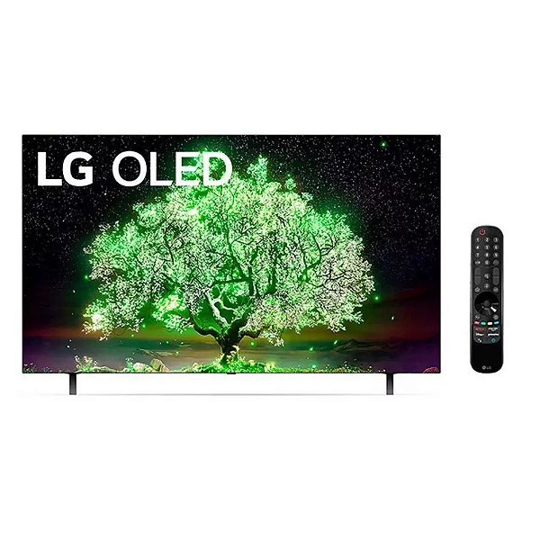 Smart TV 4K LG OLED 65 com Inteligência Artificial ThinQ AI, Google Alexa e Wi-Fi - OLED65A1PSA Bivolt