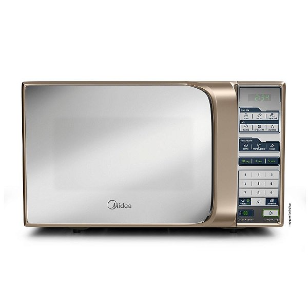 Micro-Ondas Midea 20 Litros Prata Espelhado MTFS21/MTFS22