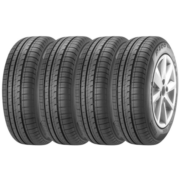 Kit com 4 Pneus Aro 14 Pirelli P400 Evo KS 185/65R14 86T