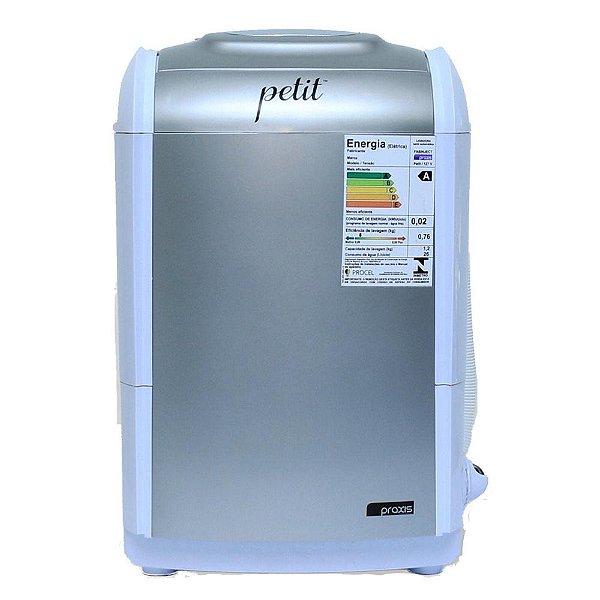 Lavadora de Roupa Praxis 1,2Kg Prata 127V Petit