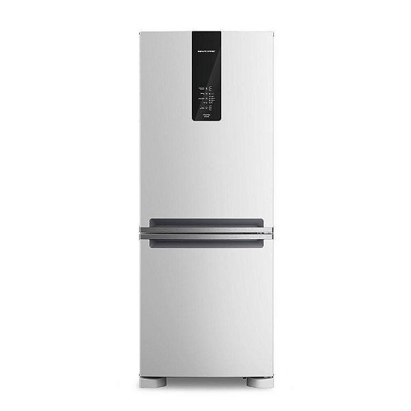 Geladeira Brastemp Frost Free Inverse 447L Branca com Smart Flow e Fresh Box BRE57FBBNA 220v