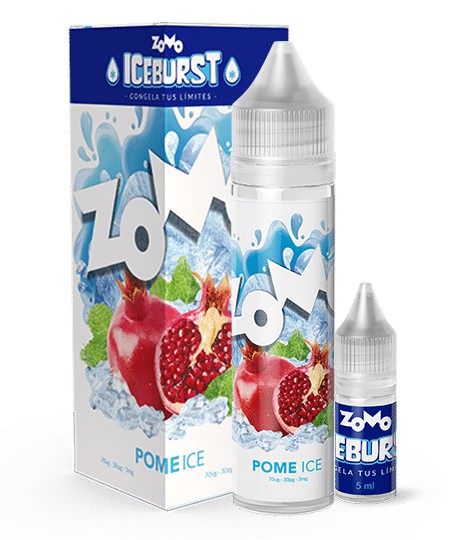 Líquido Juice Zomo Vape Iceburst - Pome Ice 3mg - 60ml