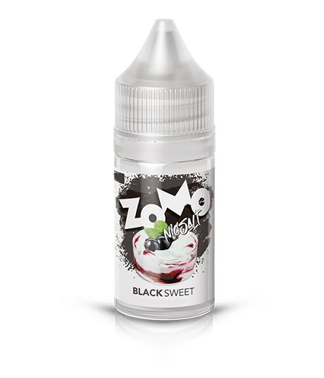 Líquido Juice Nicsalt Zomo Pod - Black Sweet 35mg - 30ml