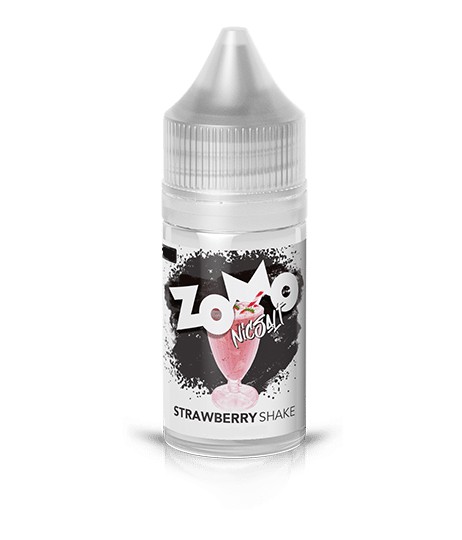 Líquido Juice Nicsalt Zomo Pod - Strawberry Shake 35mg - 30ml