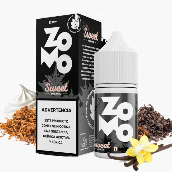 Líquido Juice Nicsalt Zomo Pod - Sweet Tobacco 35mg - 30ml
