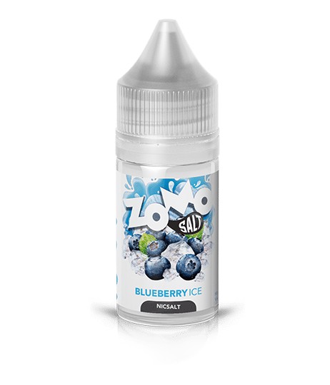 Líquido Juice Nicsalt Zomo Pod - Blueberry Ice 50mg - 30ml