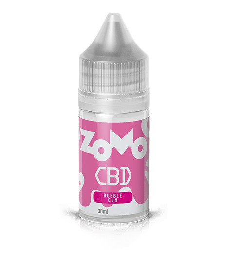 Líquido Juice CBD Zomo - Bubble Gum 1500mg - 30ml