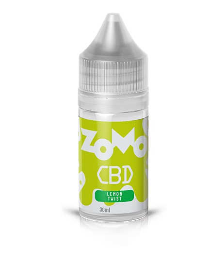 Líquido Juice CBD Zomo - Lemon Twist 1500mg - 30ml