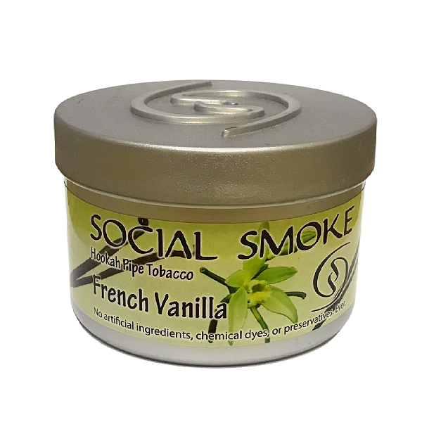 Essência Premium Social Smoke 250g - French Vanilla