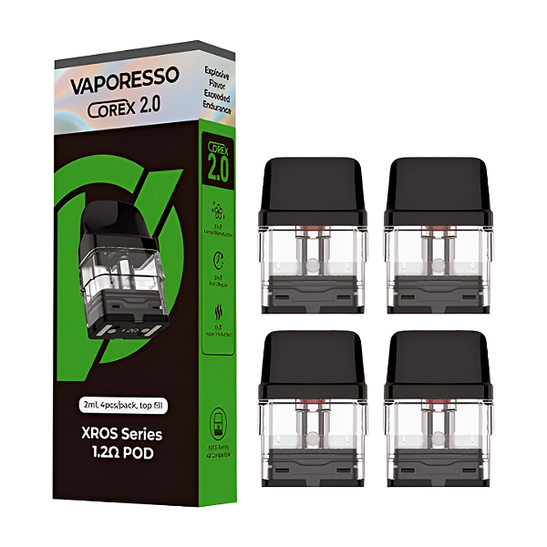 Coil Vaporesso Xros Series Pod 1.2 Ω - Caixa Com 4 Unidades