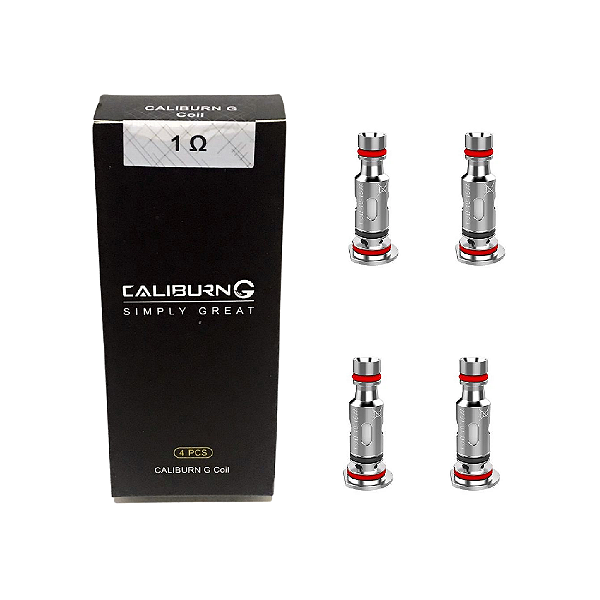 Coil Uwell Caliburn G Pod 1.0 Ω - Caixa Com 4 Unidades