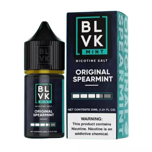 Líquido Juice Nicsalt BLVK Pod - Spearmint 35mg - 30ml