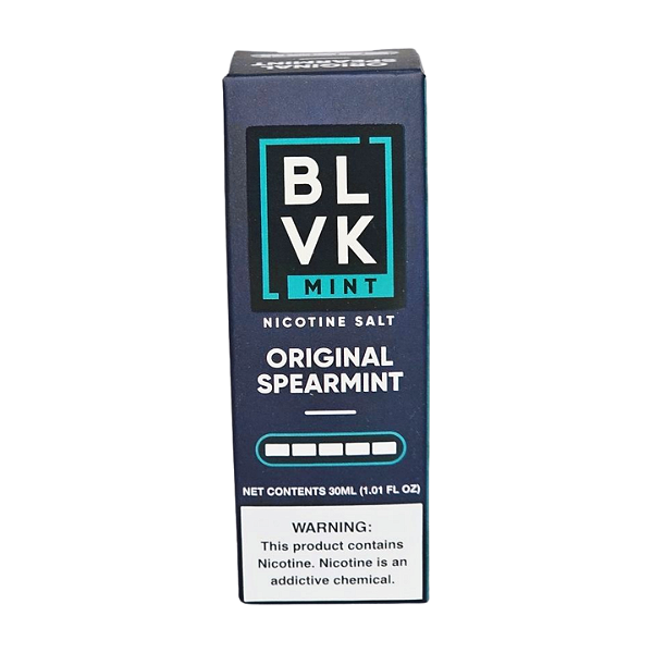 Líquido Juice Nicsalt BLVK Pod - Spearmint 50mg - 30ml