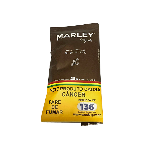 Tabaco Orgânico Marley Virgínia Chocolate - 25g