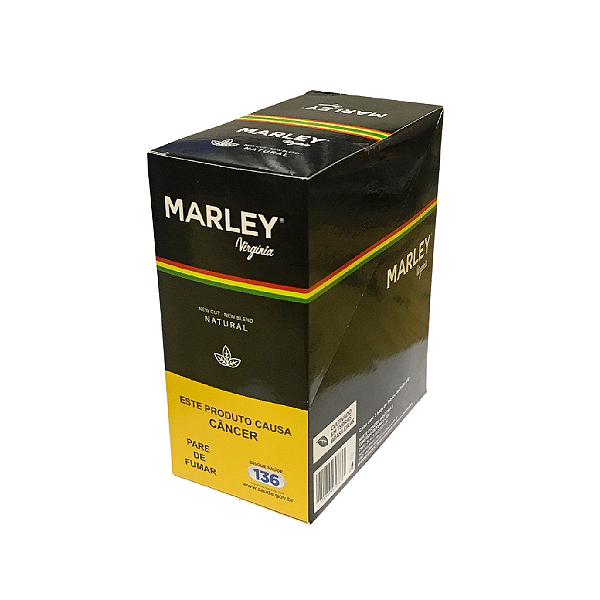 Caixa De Tabaco Orgânico Marley Virgínia - Natural