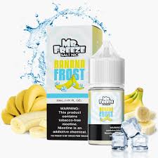 Líquido Nicsalt Mr. Freeze Banana Frost - 35mg