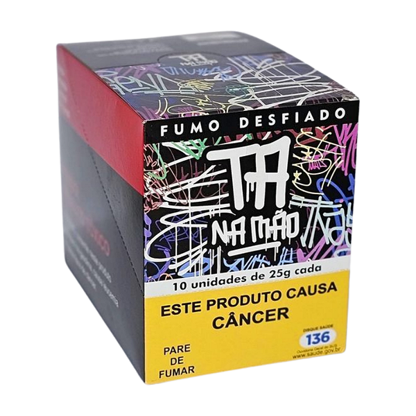 Caixa De Tabaco Orgânico Ta na Mão Virgínia Gold