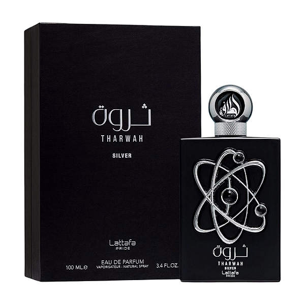 Perfume Árabe Original Lattafa - Tharwah Silver