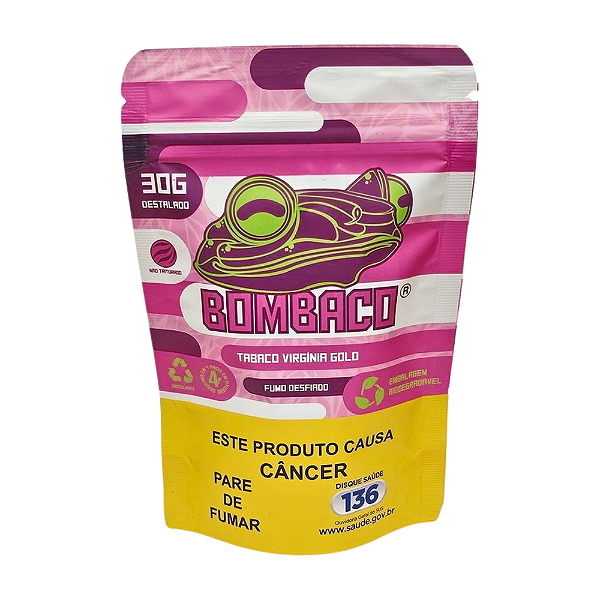 Tabaco Orgânico Bombaco Extra Suave - 30g