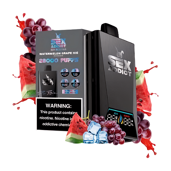 Pod Descartável Sex Addict S280 - Watermelon Grape Ice