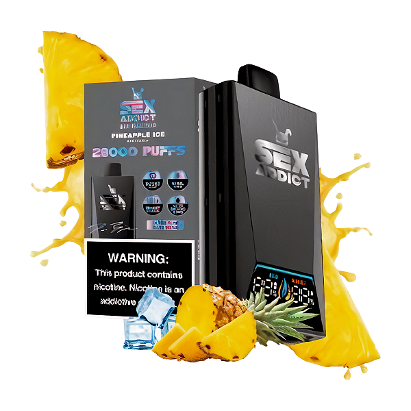 Pod Descartável Sex Addict S280 - Pineapple Ice