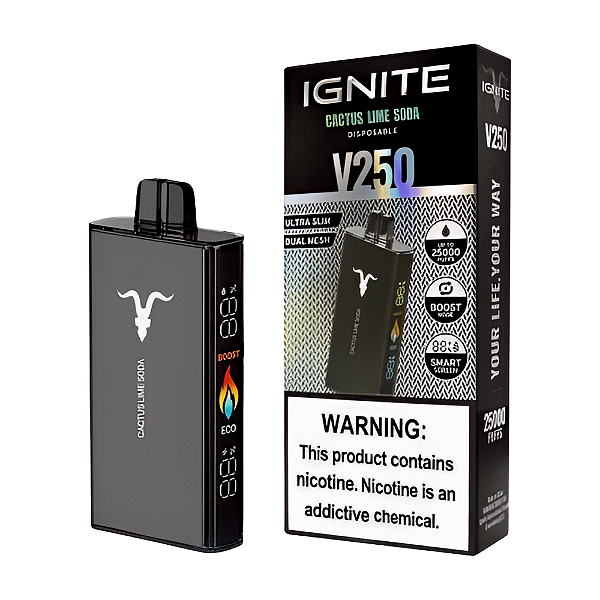 Pod Descartável Ignite V250 - Cactus Lime Soda