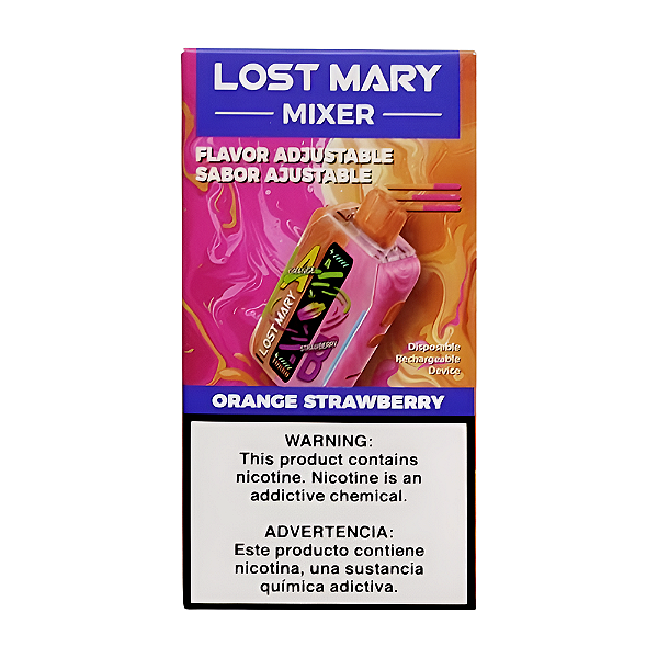 Pod Descartável Lost Mary Mixer+ / Orange Strawberry