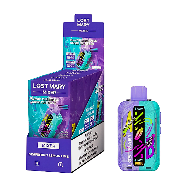 Pod Descartável Lost Mary Mixer+ / Grapefruit Lemon Lime