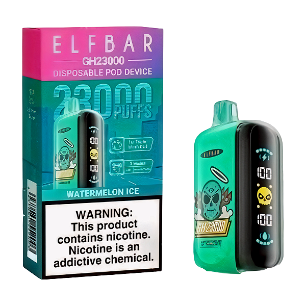 Pod Descartável Elfbar Gh23000 - Watermelon Ice