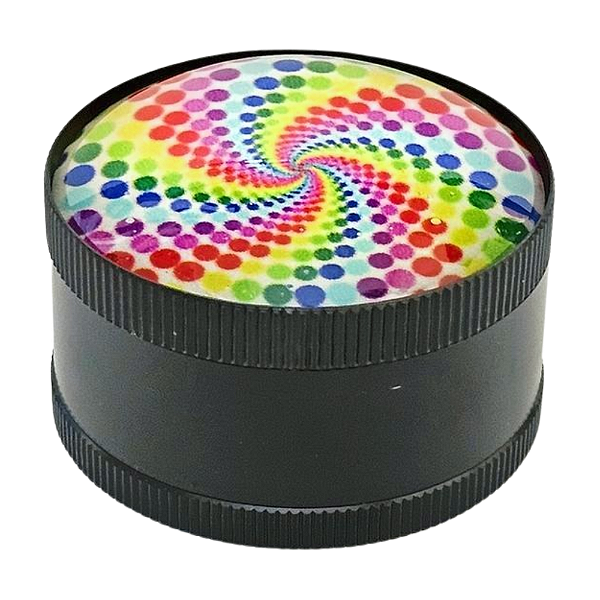 Dichavador De Metal Espiral Pontilhado (5x3cm) - 3 Partes