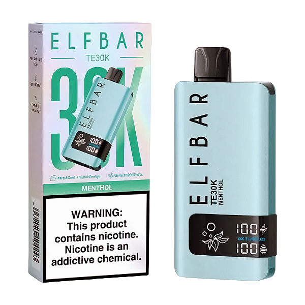 Pod Descartável Elfbar TE30K - Menthol