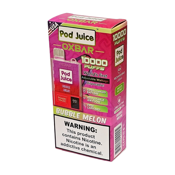 Pod Descartável Oxbar Magic Maze 10000 Puffs - Bubble Melon