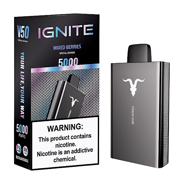 Pod Descartável Ignite V50 - Mixed Berries