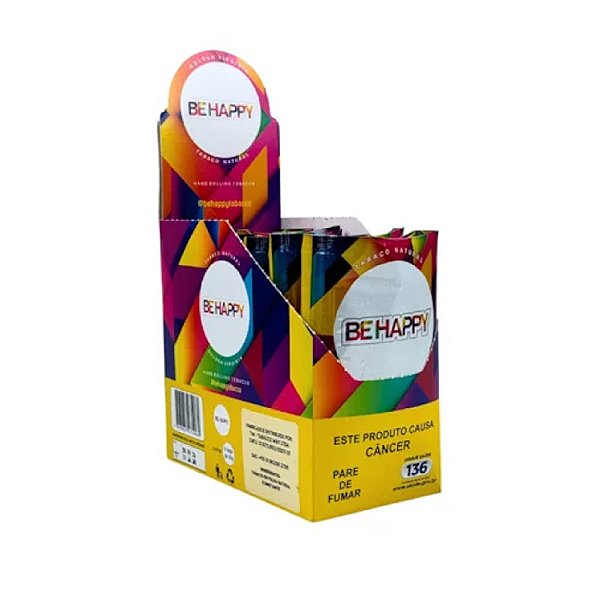 Caixa De Tabaco BeHappy Golden Virgínia