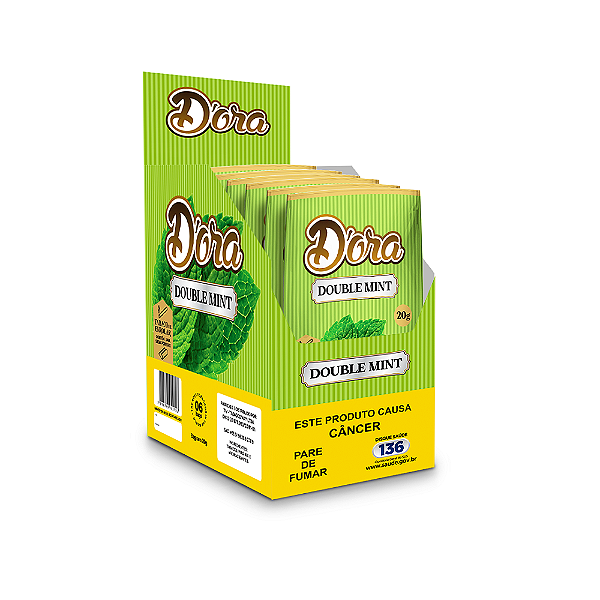Caixa De Tabaco D'ora Double Mint