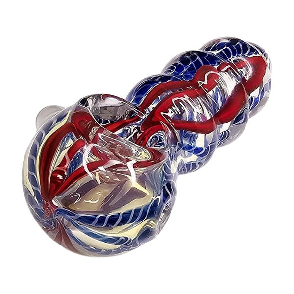 Pipe Cachimbo De Vidro Murano Artesanal - Pequeno