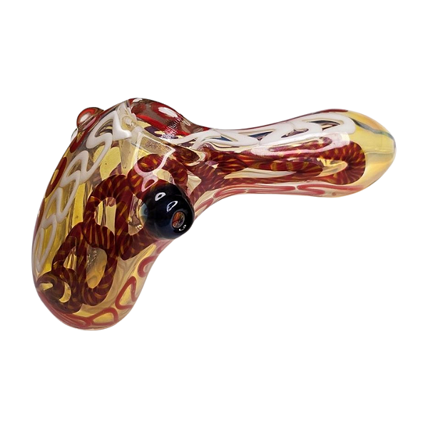 Pipe Cachimbo De Vidro Murano Artesanal - Grande