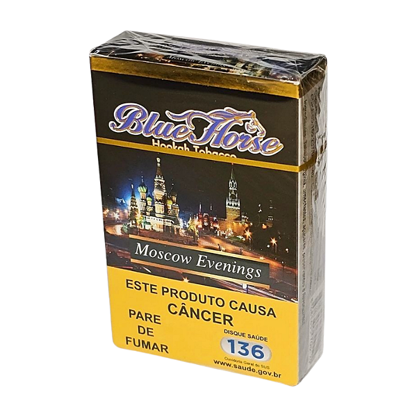 Essência Blue Horse Tobacco 50g - Moscow Evenings