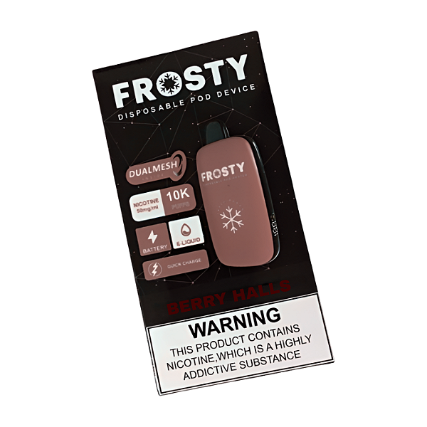 Pod Descartável Frosty 10k Puffs - Berry Halls