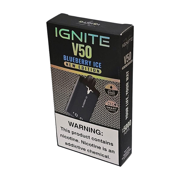 Pod Descartável Ignite V50 New Edition - Blueberry Ice