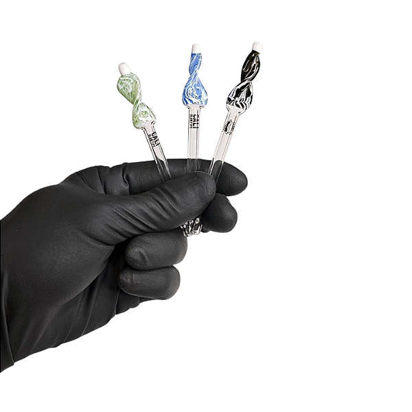 Piteira De Vidro Cali Glass Tips - Spiral