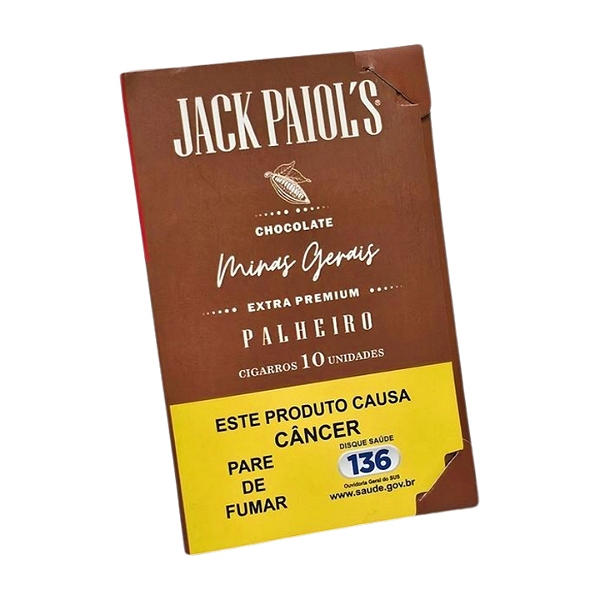 Palheiro Jack Paiol's Smoke Brasil - Chocolate c/10un