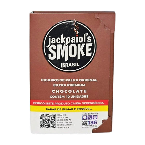 Palheiro Jack Paiol's Smoke Brasil - Chocolate c/10un