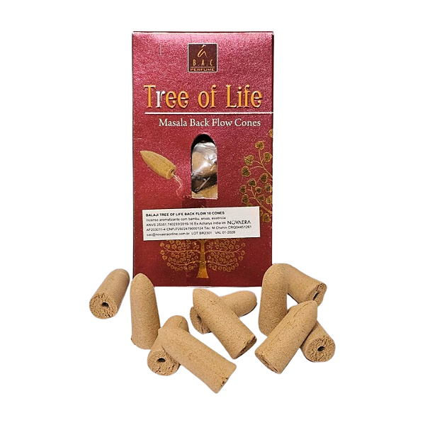 Incenso Cone B.A.C. Perfume Tree Of Life