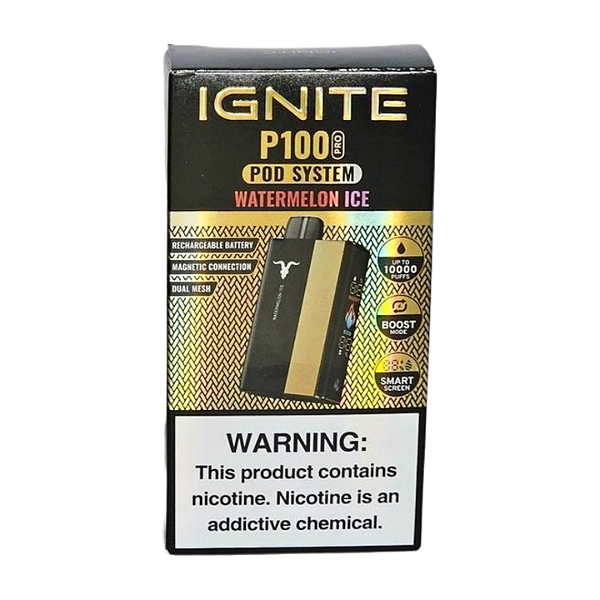 Pod Descartável Ignite P100 Pro - Watermelon Ice