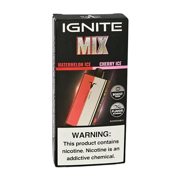 Pod Descartável Ignite Mix - Watermelon Ice + Cherry ice