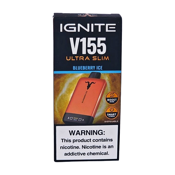 Pod Descartável Ignite V155 Ultra Slim - Blueberry Ice