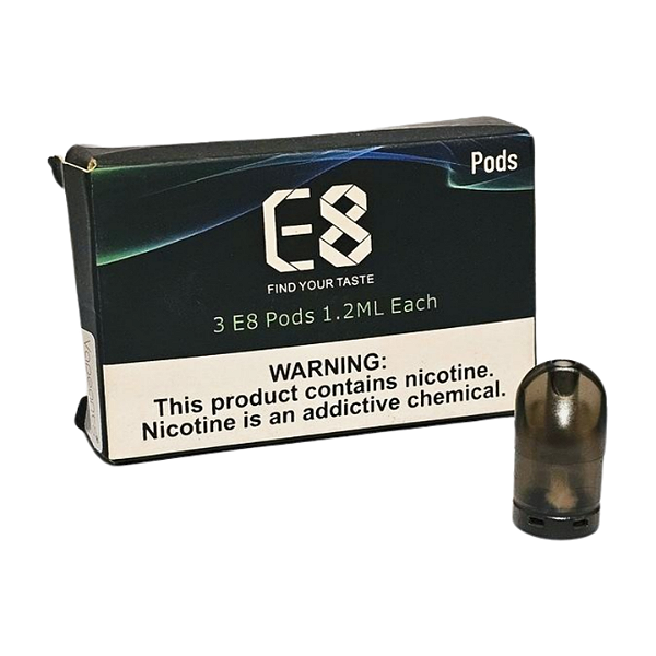 Coil E8 Pods 1.2ml Each - Caixa com 3 unidades