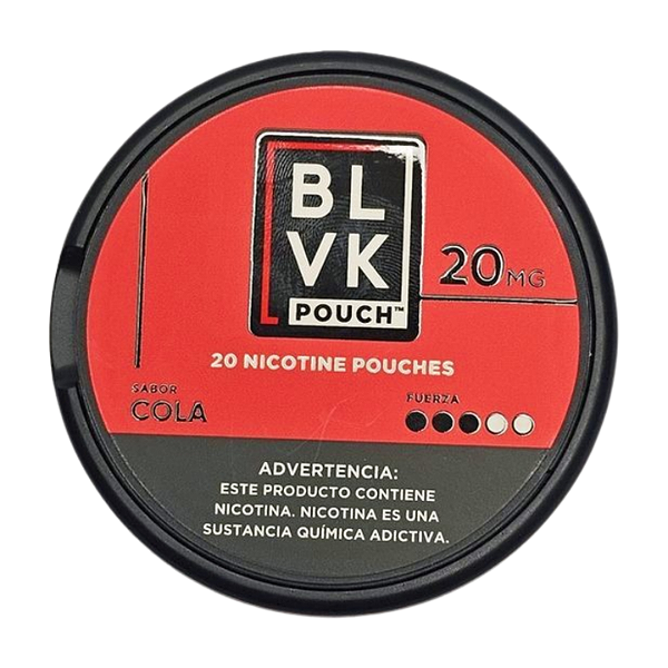 Bolsas de Nicotina BLVK Pouch 20mg – Cola